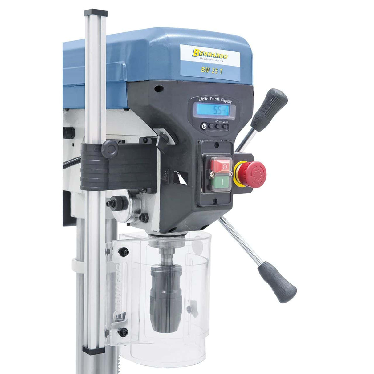 Bernardo Trapano da banco BM 25 T / 400 V con rotazione R/L