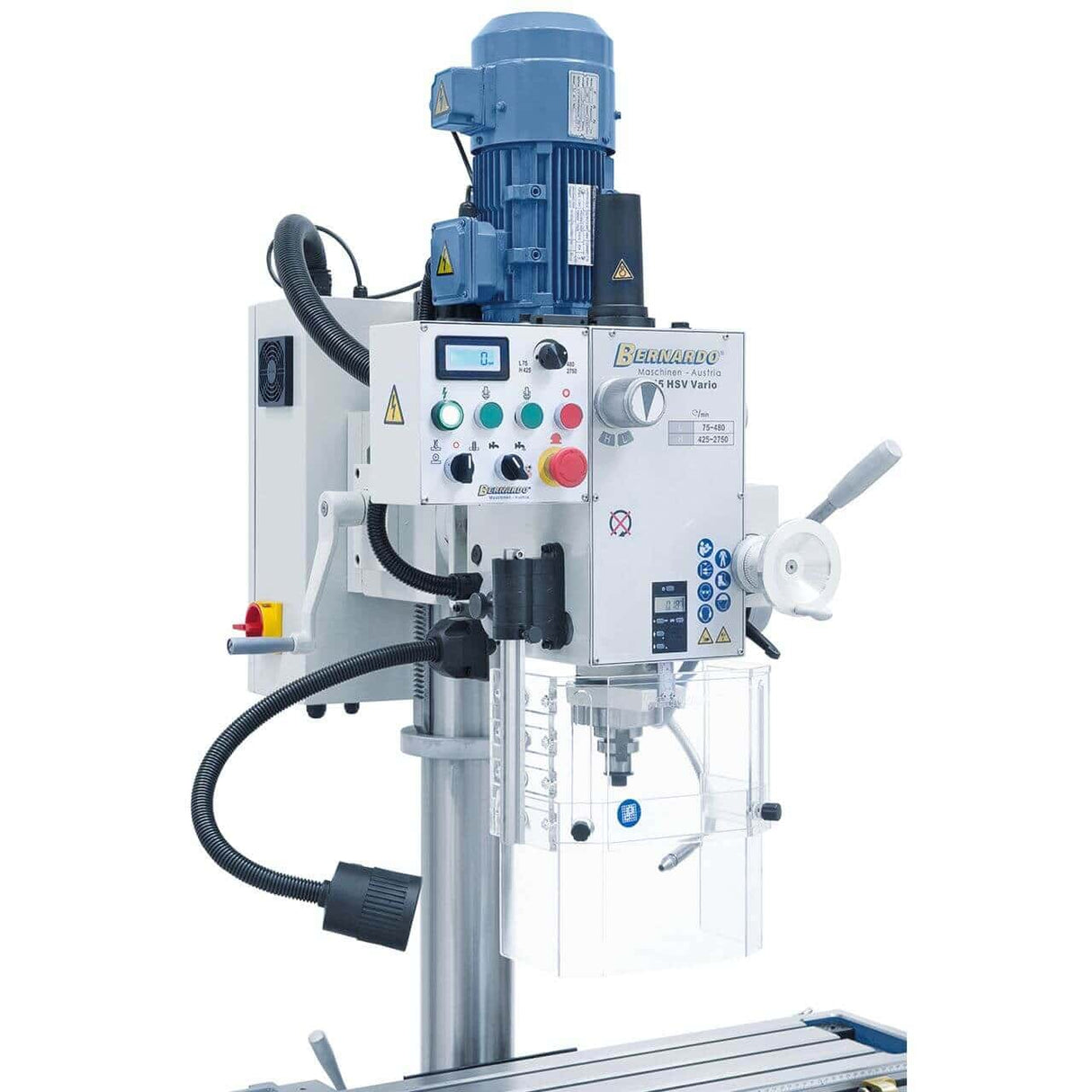 Bernardo BF 45 HSV Vario – Trapano/Fresatrice 3 Assi con Avanzamento