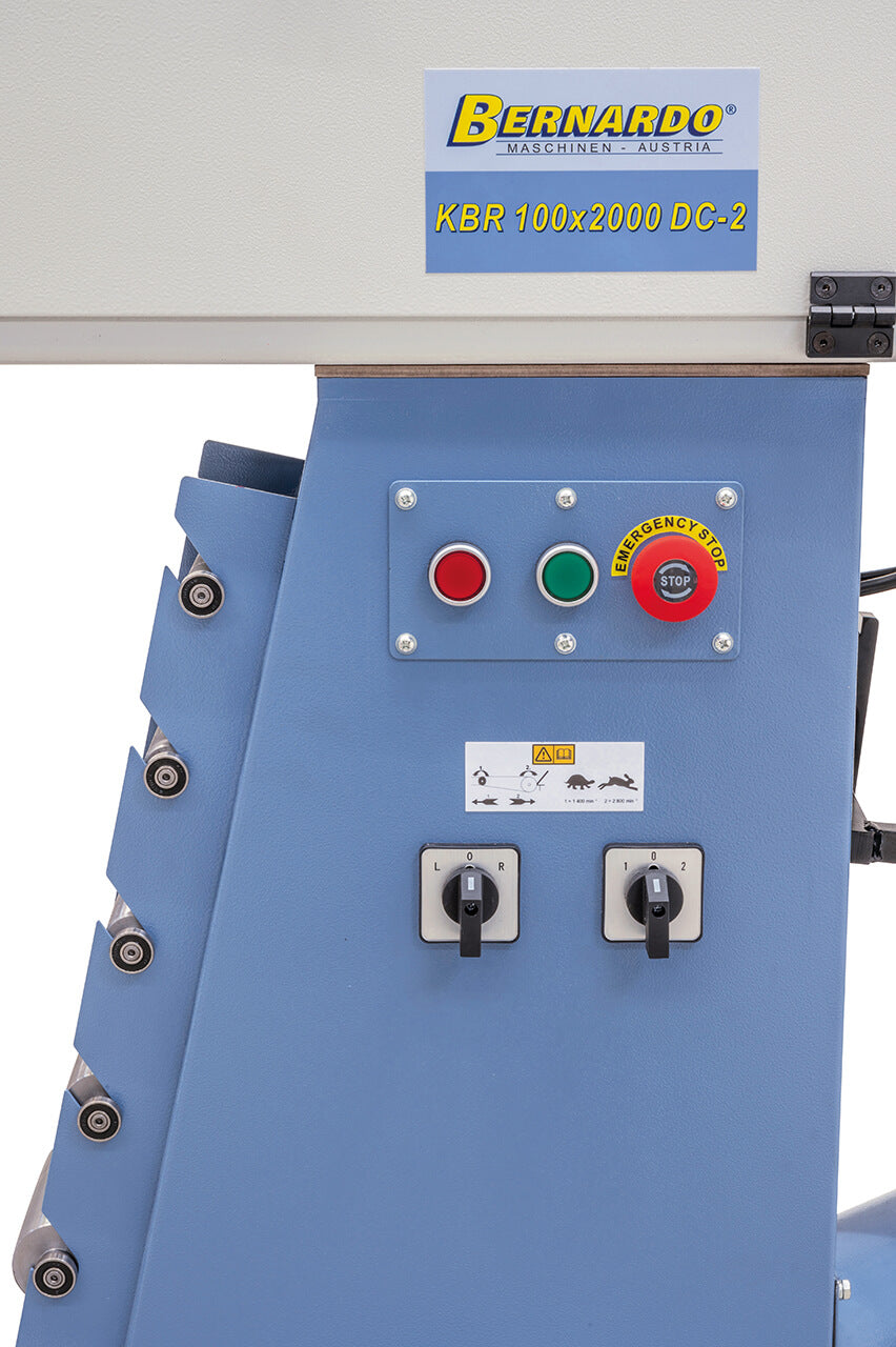 Bernardo Smerigliatrice a nastro KBR 100 x 2000 DC-2