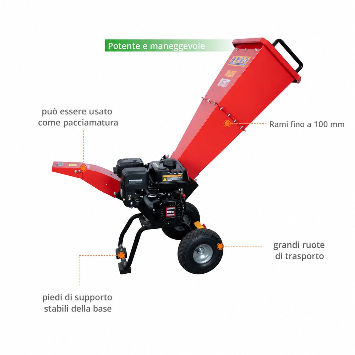 Broyeur de jardin Güde GH 4.1-50