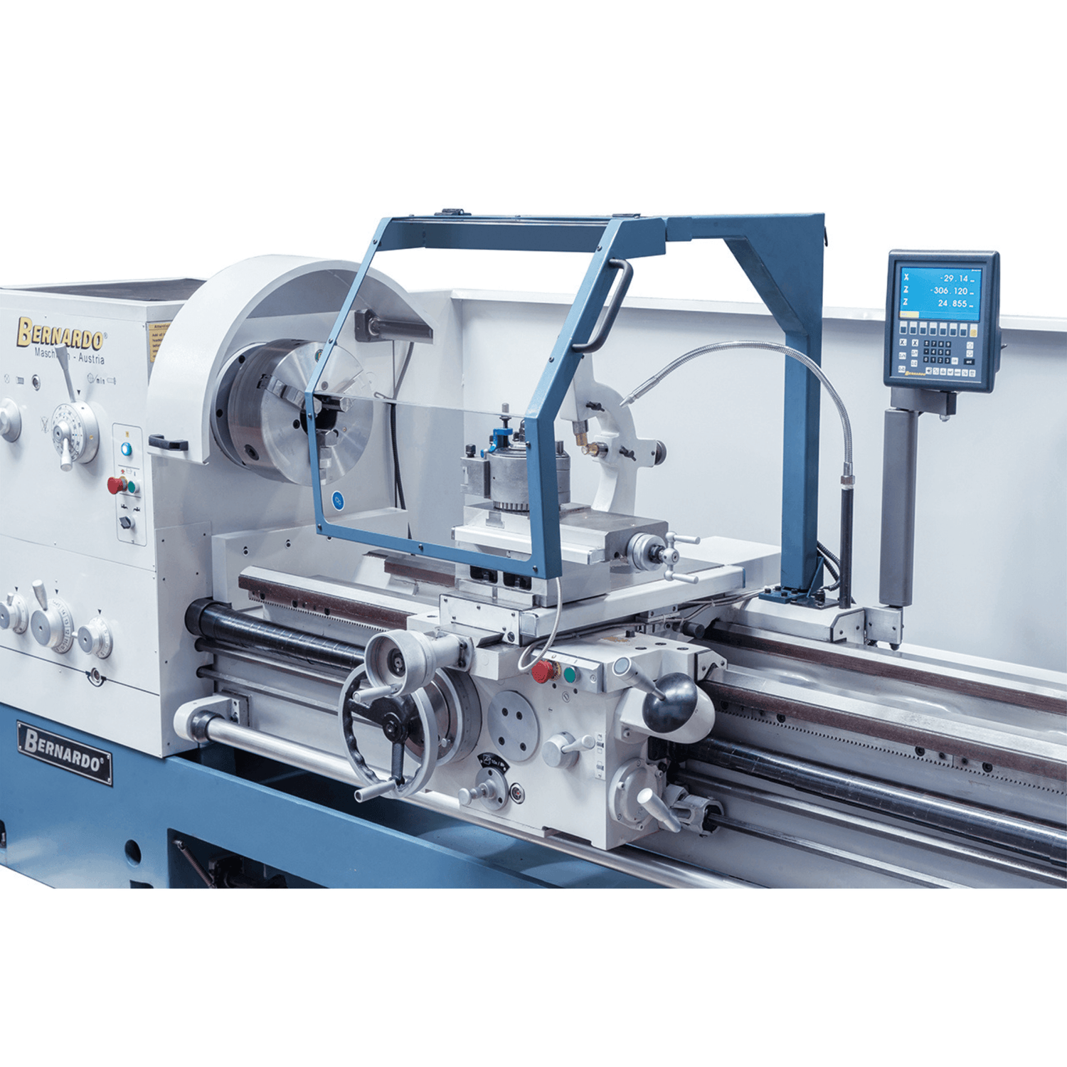 Bernardo Goliath 660 x 1500 – Tornio industriale pesante con DRO 3 assi