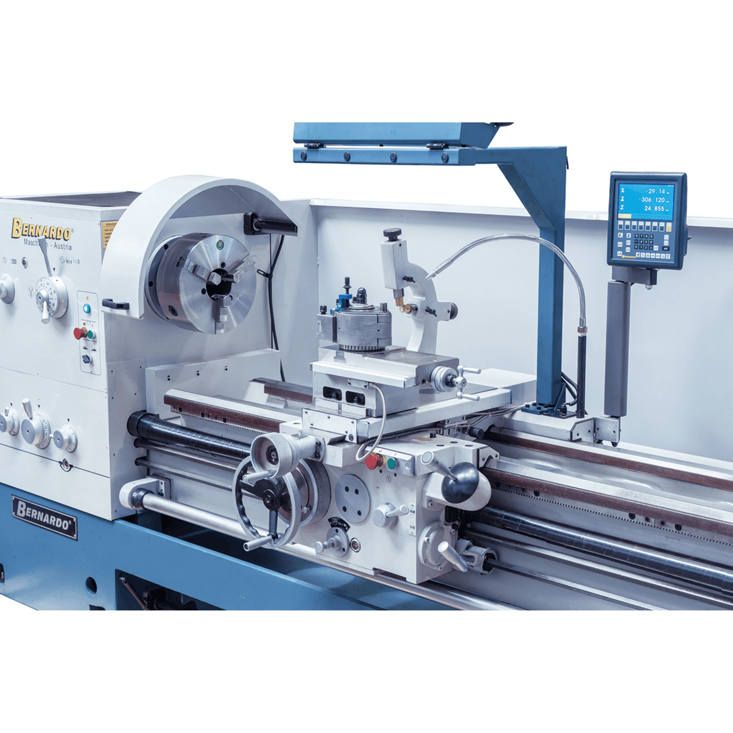 Bernardo Goliath 660 x 1500 – Tornio industriale pesante con DRO 3 assi