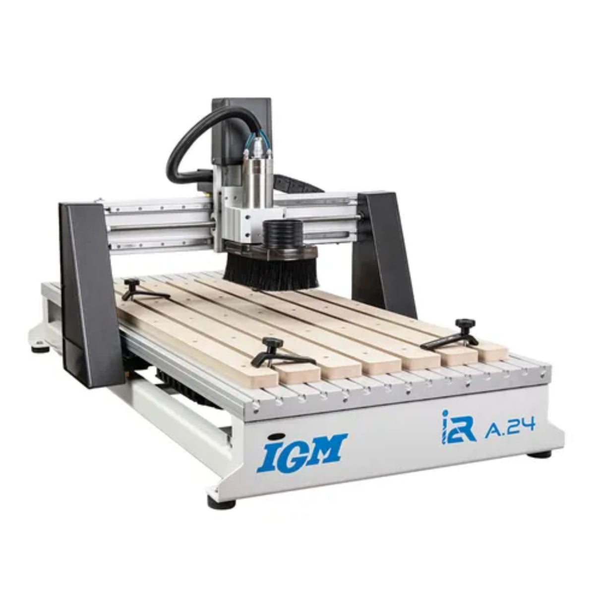 Combo fraiseuse CNC IGM i2R A24 + Support d’origine + Support pour ordinateur portable