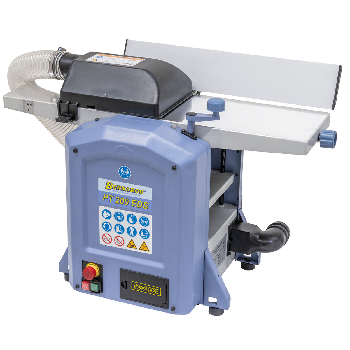 Bernardo PT 200 EDS – Pialla filo e spessore 205 mm con albero a spirale