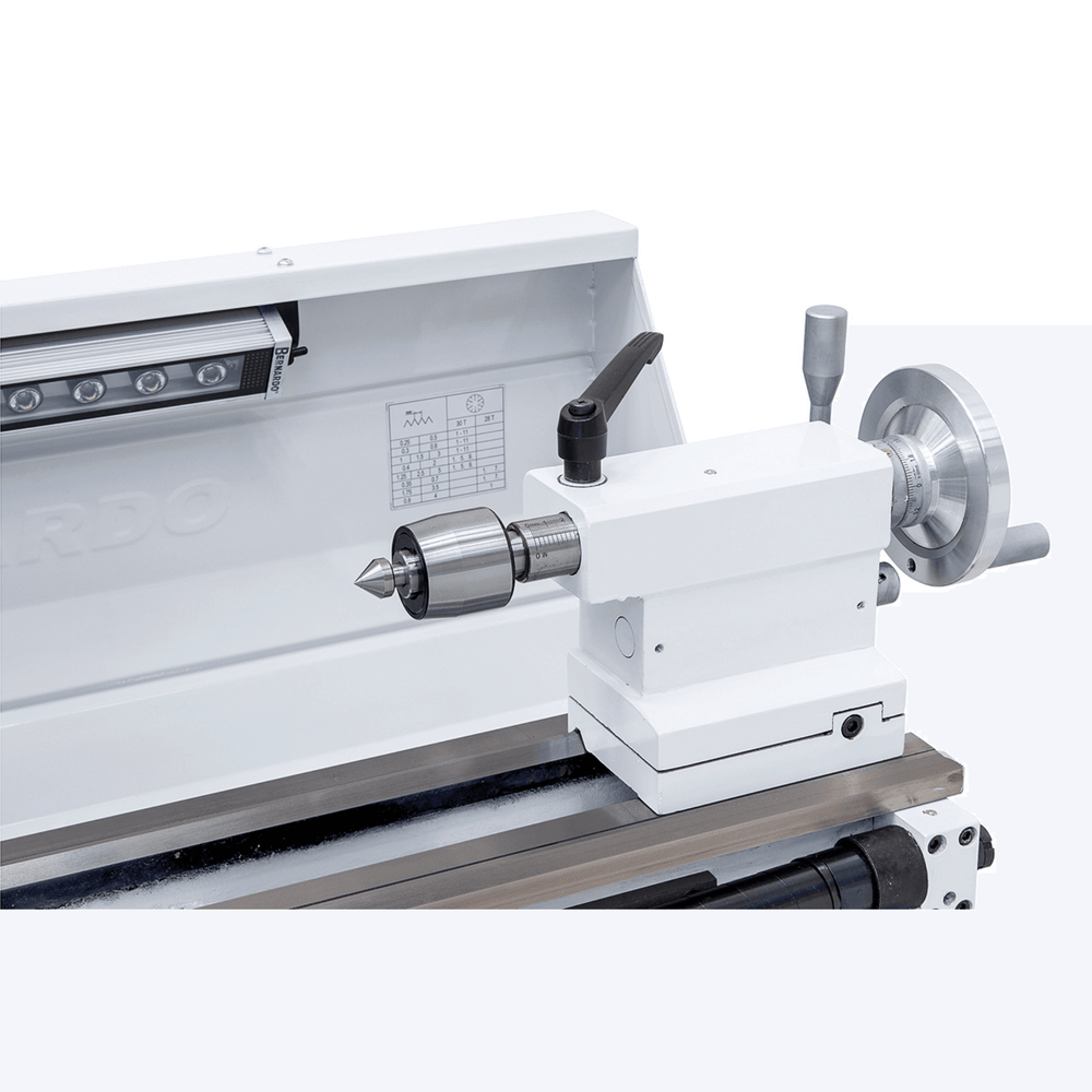 Tornio Bernardo Profi 650 G / 230 V con DRO 2 assi