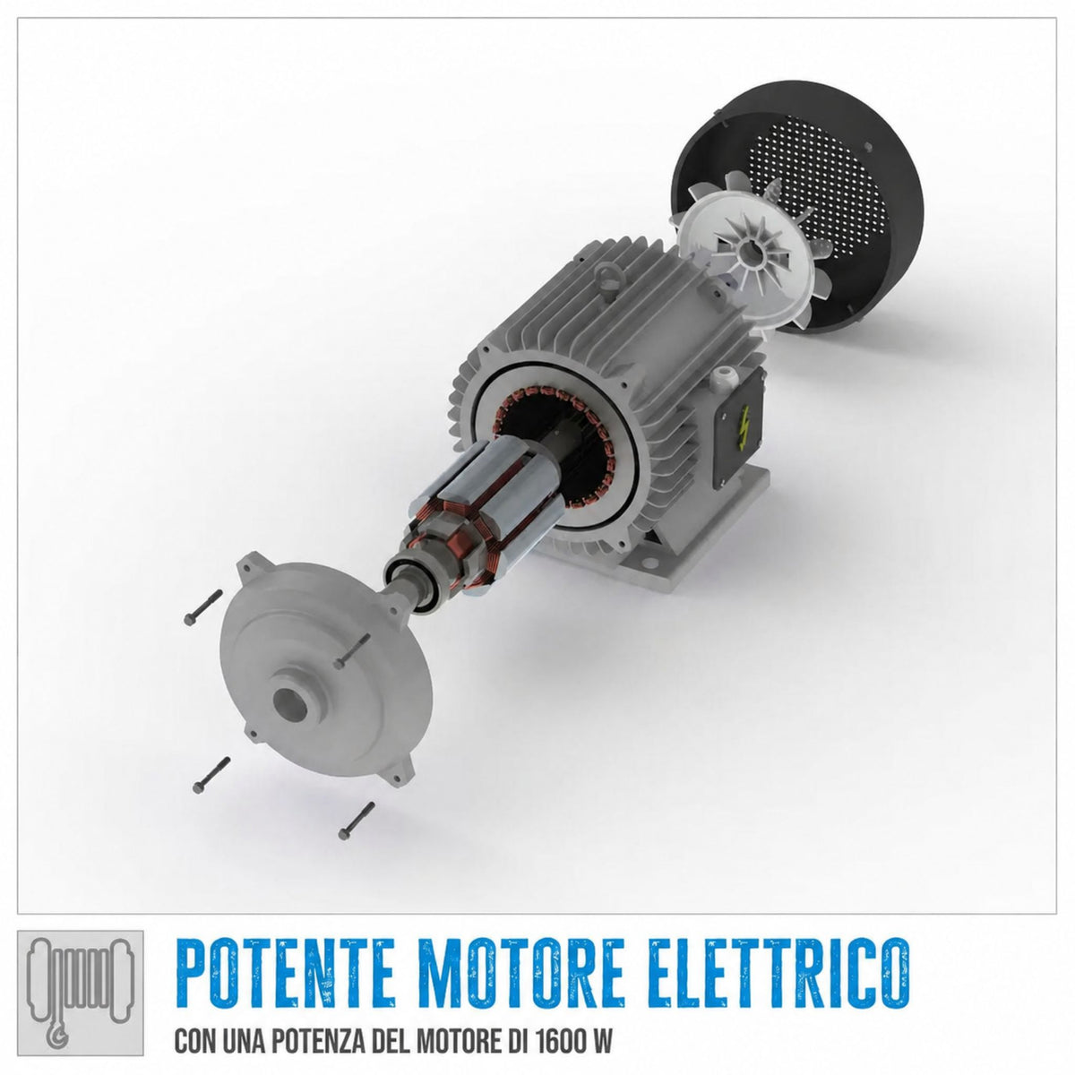 Palan électrique à chaîne Güde GSZ 500/1000