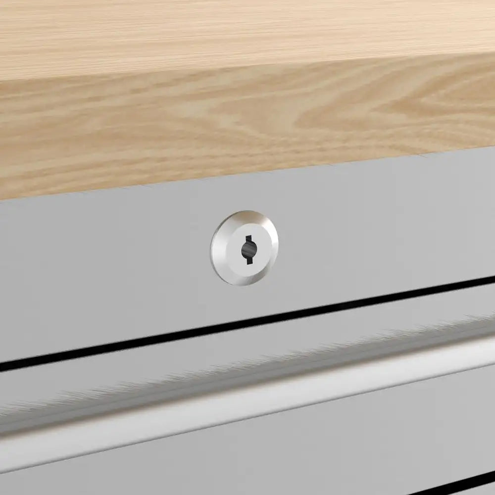 Carrello portautensili con banco GW 5 INOX – Acciaio inox su ruote