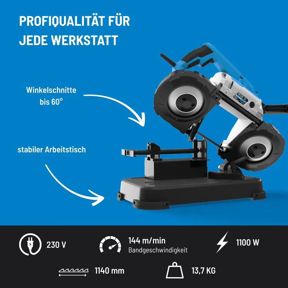 Sega a nastro per metallo Güde MBS 1100 professionale 1100 W