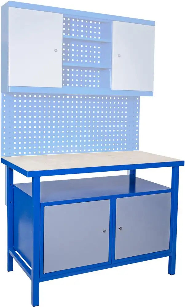 Banco da lavoro Guede P 1200 TT con doppio armadio