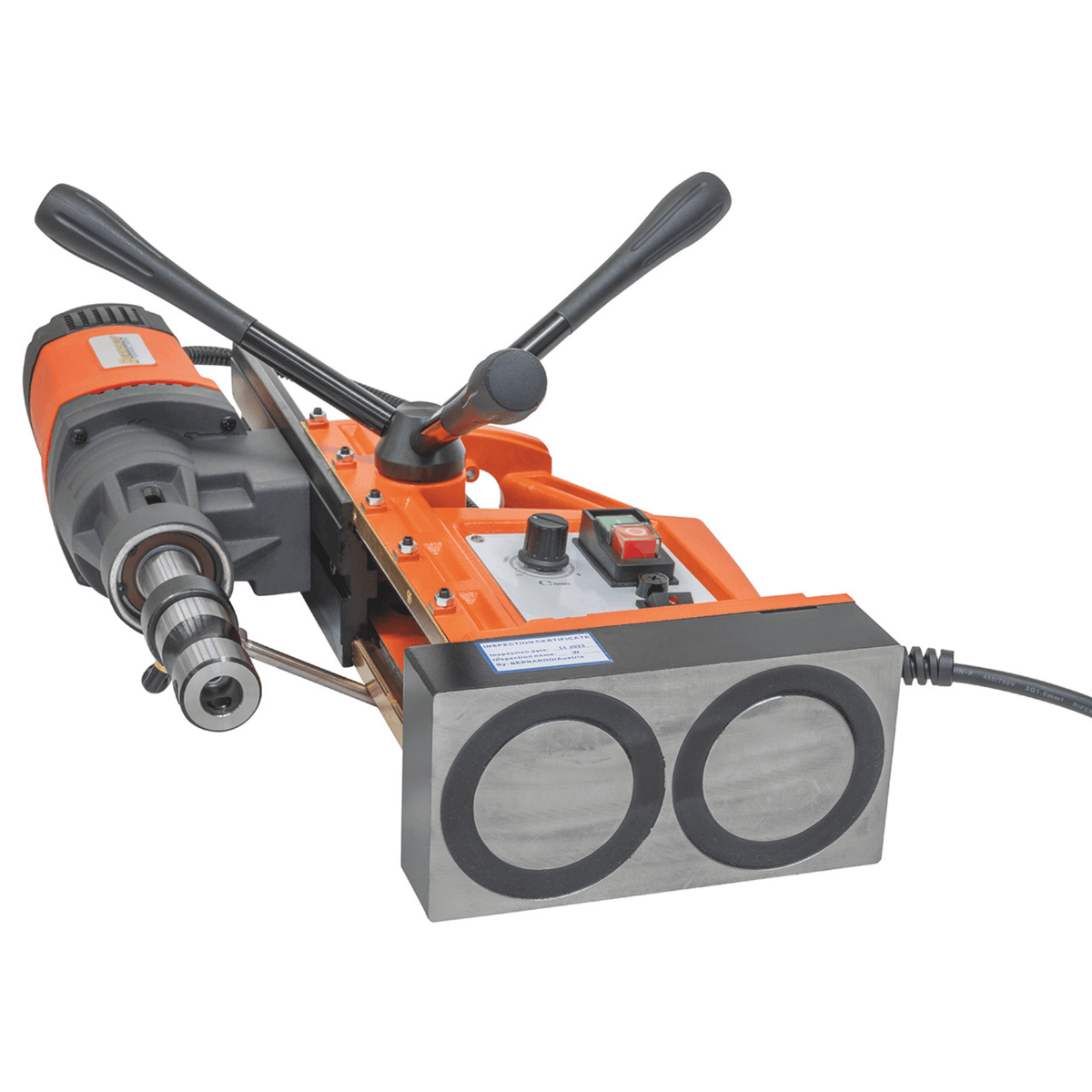 Carotteuse magnétique Bernardo MD 6050 VD – Ø 60 mm × 50 mm, vitesse variable (Variable Drive), moteur 1890 W, poids 17 kg
