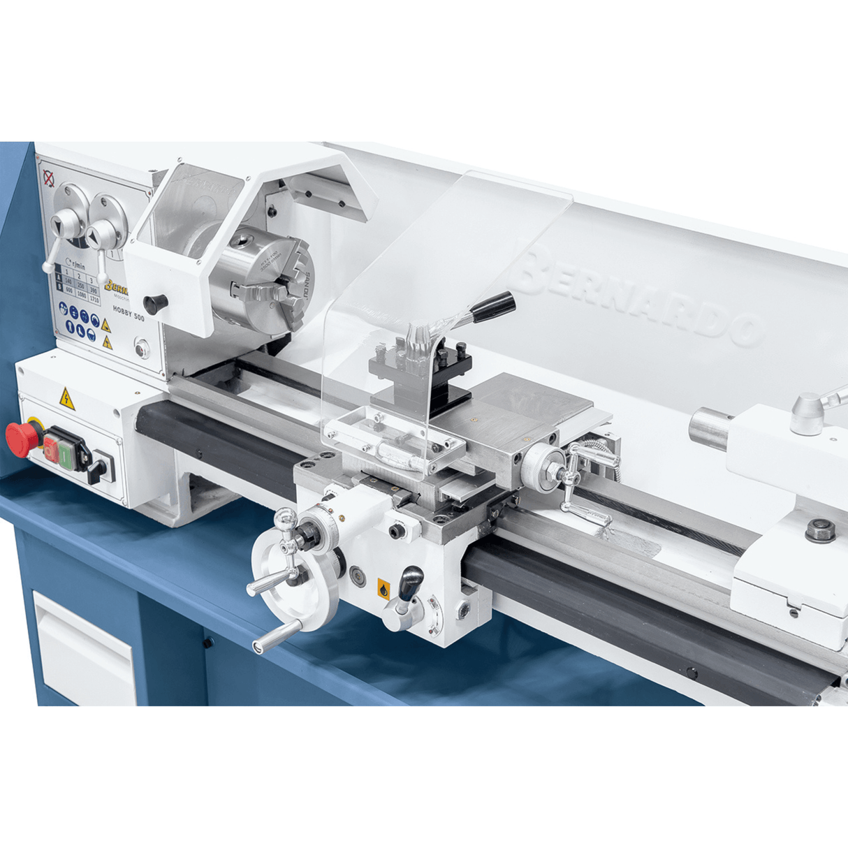 Bernardo Tornio Metallo Hobby 500 / 230V con DRO 2 assi DT-40