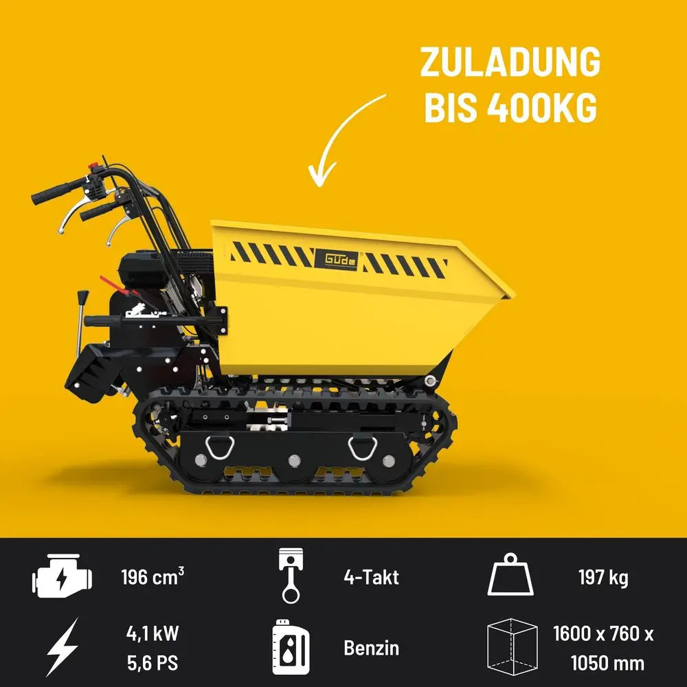Guede Dumper sur chenilles GRD 400/R