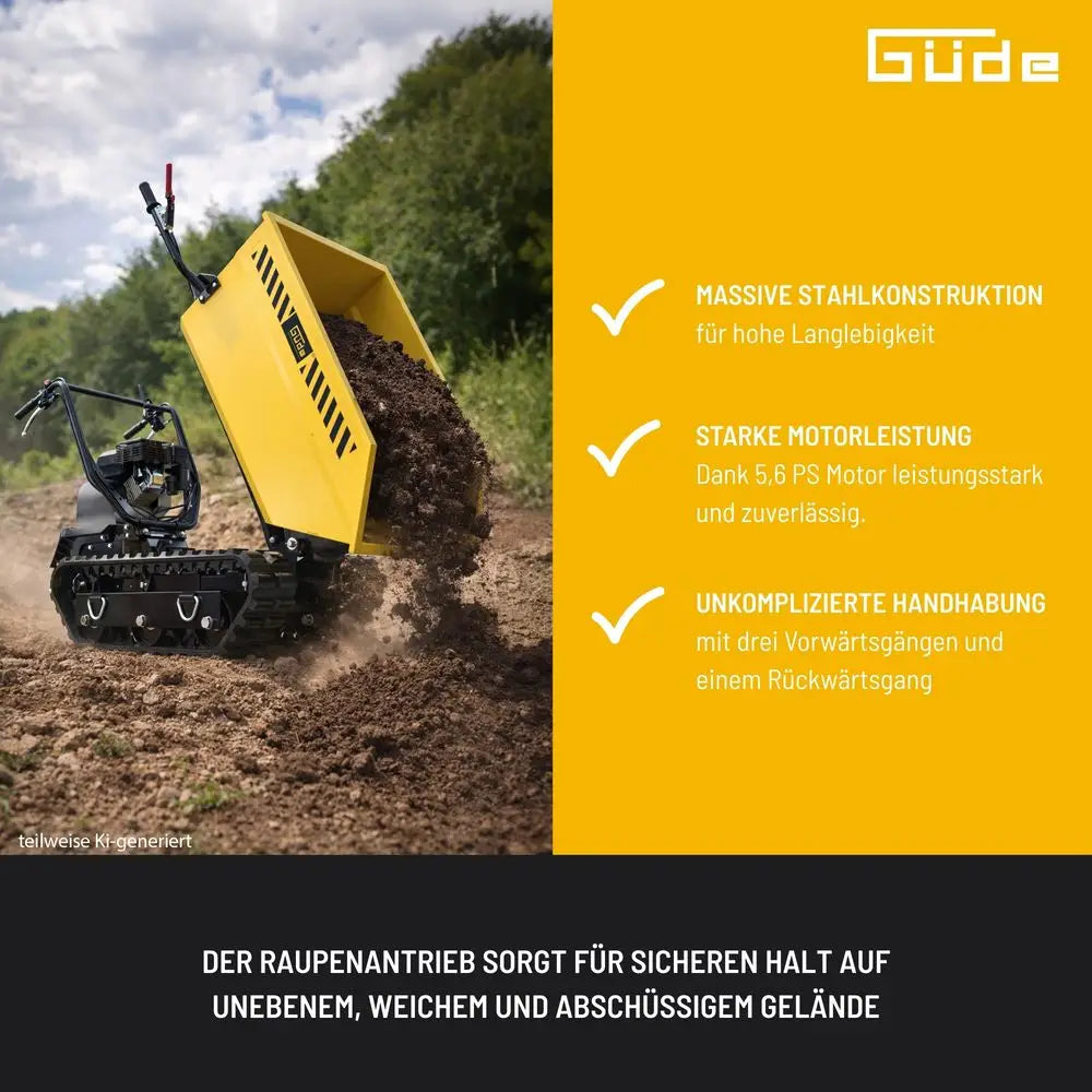 Guede Dumper sur chenilles GRD 400/R