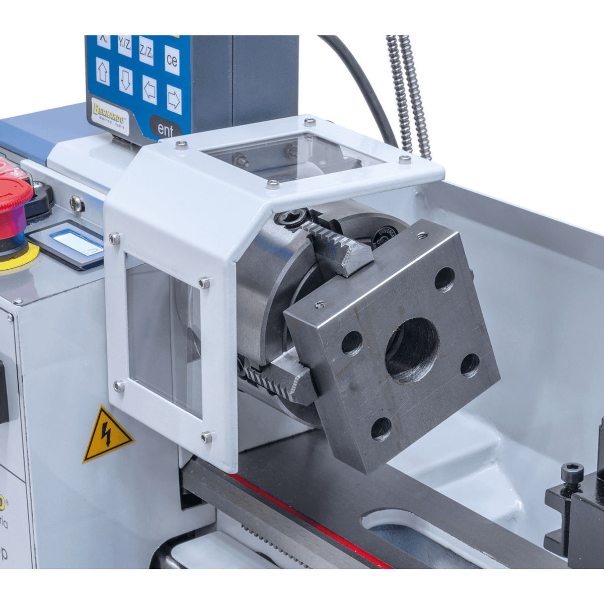 Tour à métaux Bernardo Hobby 350 Top compact avec affichage numérique 2 axes