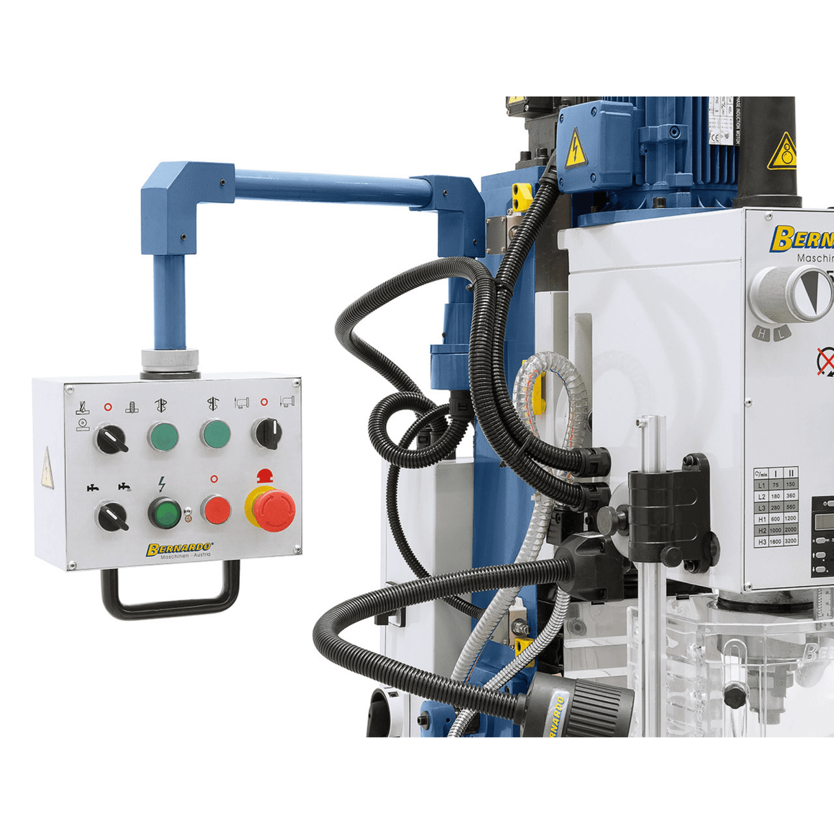 FM 55 HSV drill and milling machine with digital position display