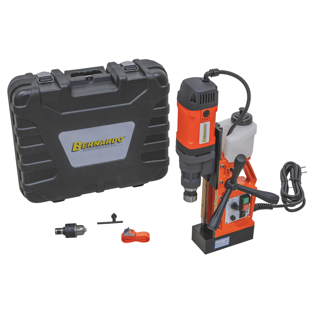 Carotteuse magnétique Bernardo MD 5050 VD – Ø 50 mm × 50 mm, vitesse variable, moteur 1700 W, poids 11.2 kg