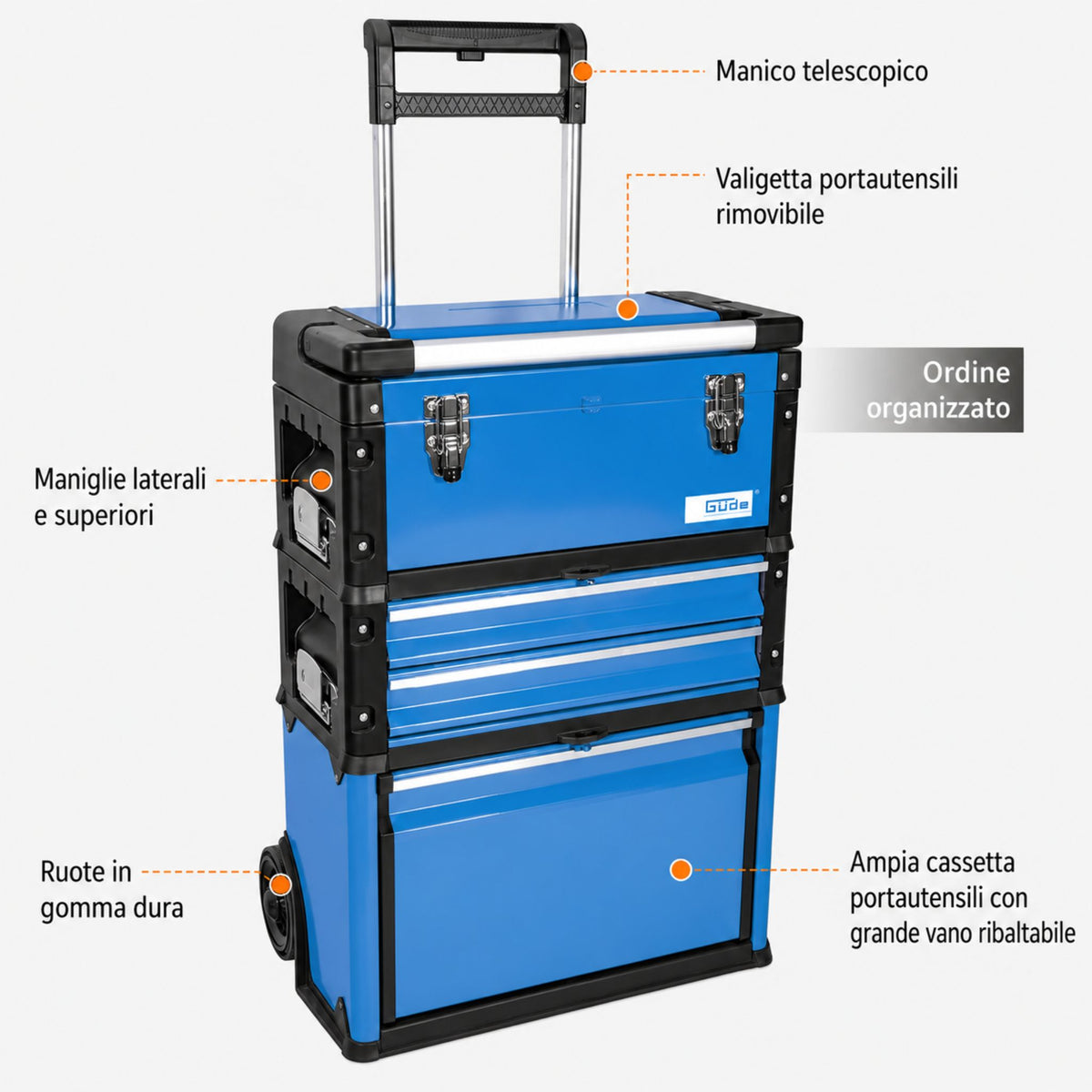 Chariot porte-outils Güde GWZT 2/1