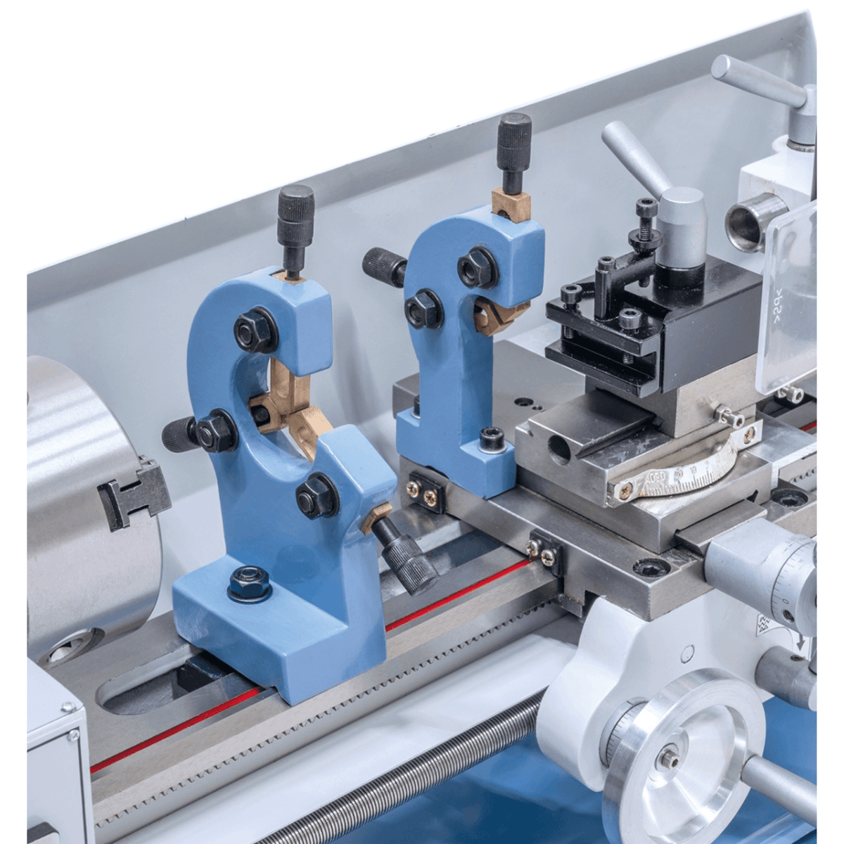 Tour à métaux Bernardo Hobby 350 Top compact avec affichage numérique 2 axes