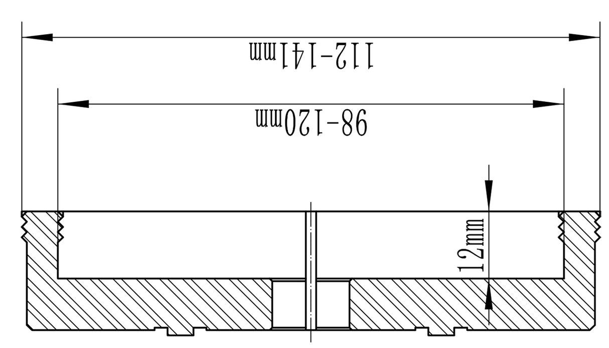 Bernardo Mandrino 4 griffe per mandrino M115