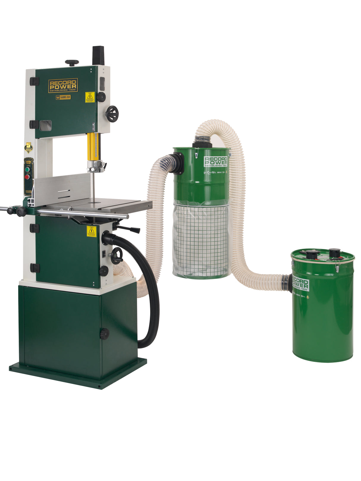 Record Power Defender Interceptor da parete 150 L – Separatore ciclonico 100 mm