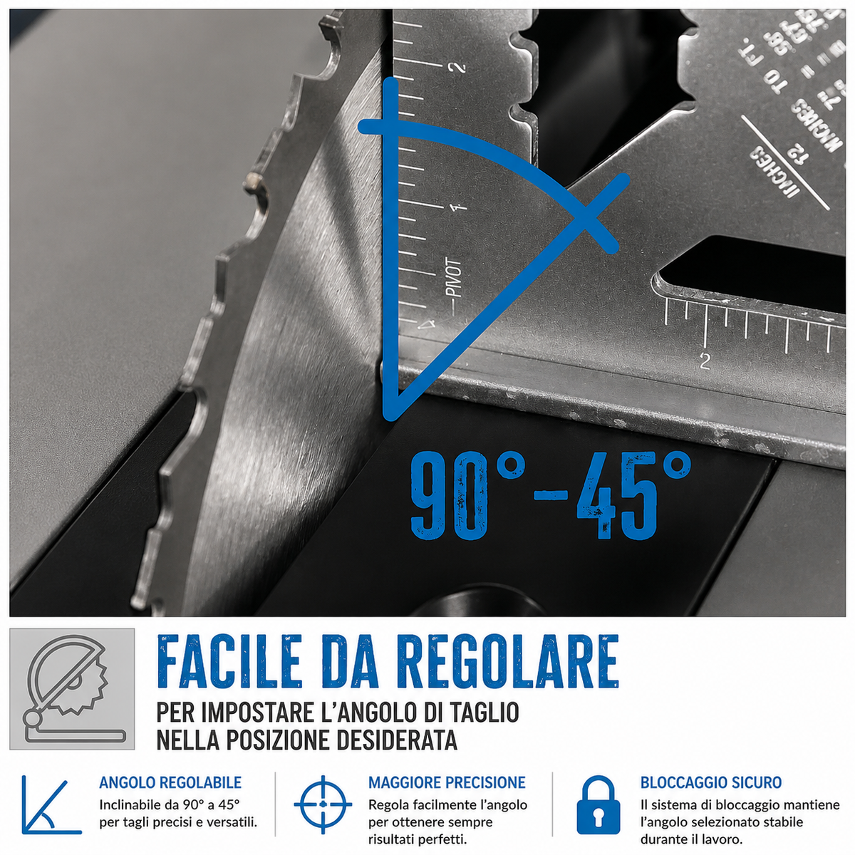 Scie de table pour bois Güde 230 V