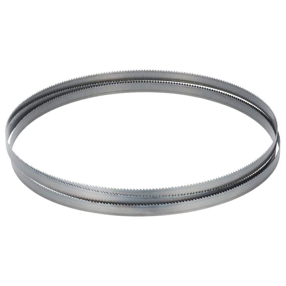 Lama a nastro da 2560 × 13 × 0,5 mm, denti temprati, ideale per tagli precisi su legno con sega a nastro HBS 360.