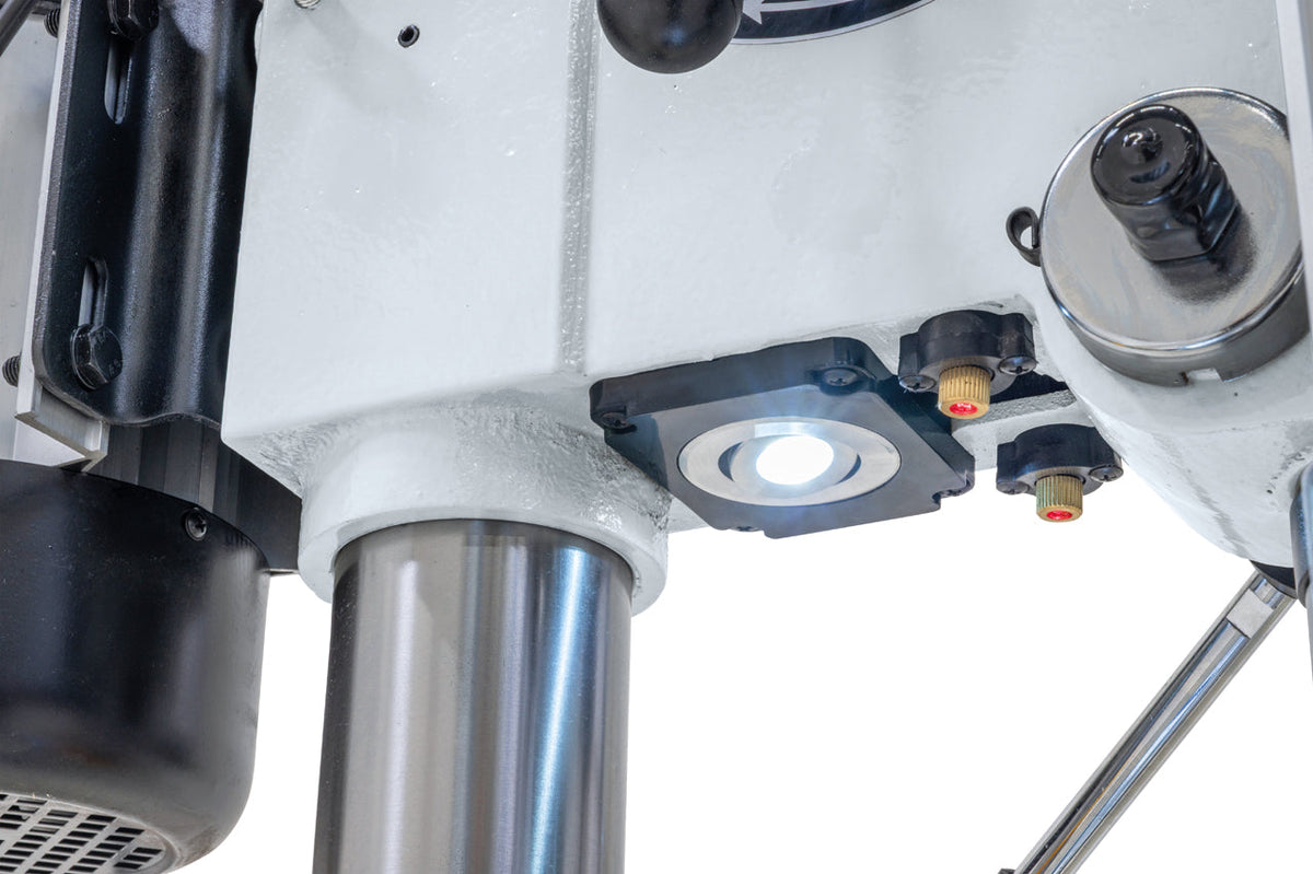 Trapano da banco Vario TBM 380 - 16 V / 230 V - luce di lavoro