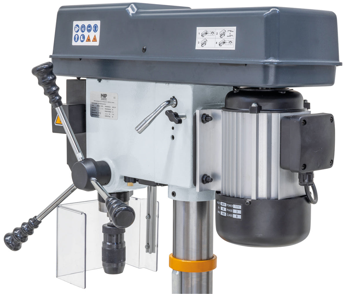 Trapano da banco Vario TBM 380 - 16 VRL / 400 V - motore