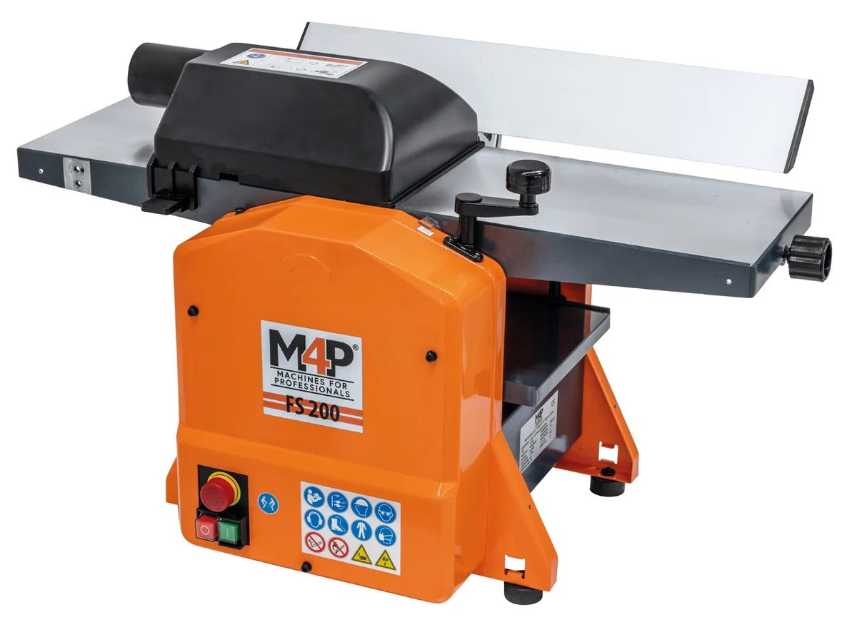 Dégauchisseuse-raboteuse M4P FS 200 – largeur 200 mm, moteur 1,25 kW, 230 V