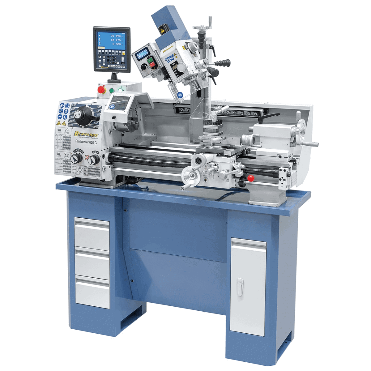 Proficenter 650 G / 400 V lathe including 2-axis