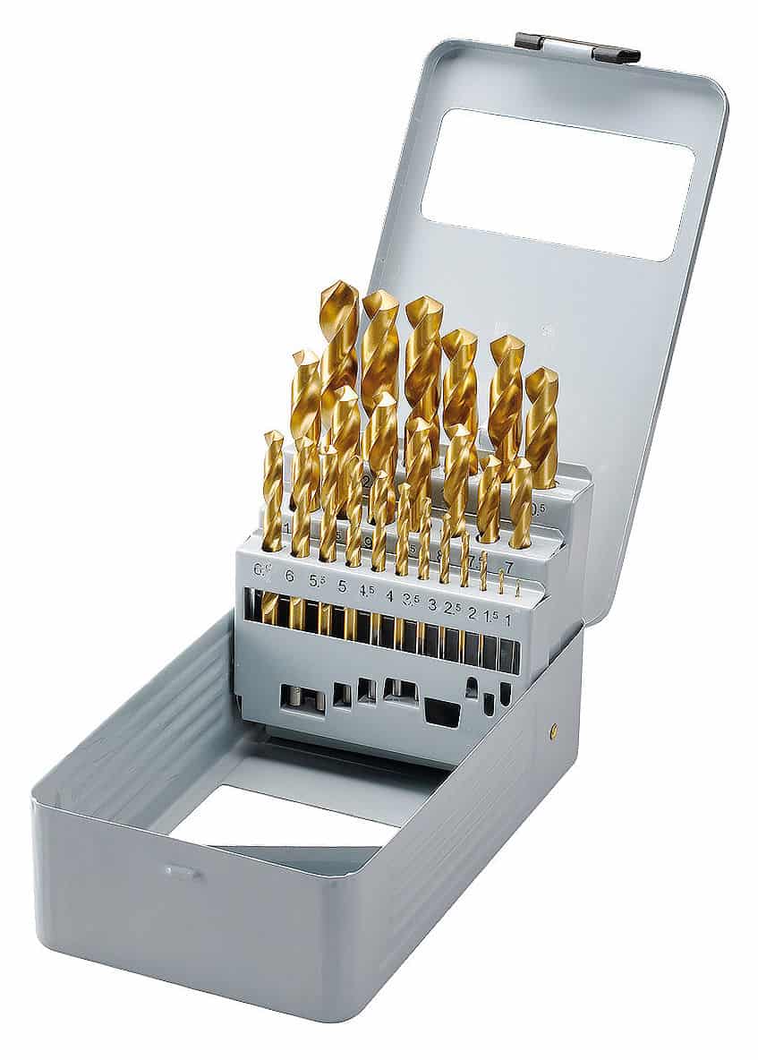 Punte elicoidali-Set da 25-pezzi