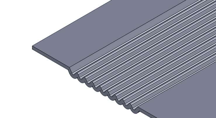 Special rollers type E8 for MSM 500 C