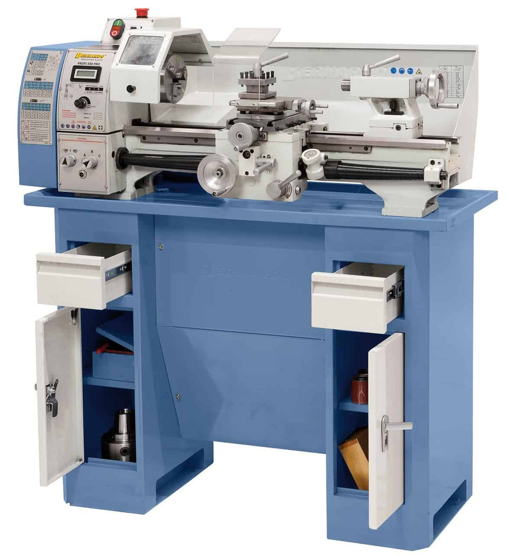 Tornio Bernardo Profi 550 PRO Vario / 230 V – Compatto e versatile