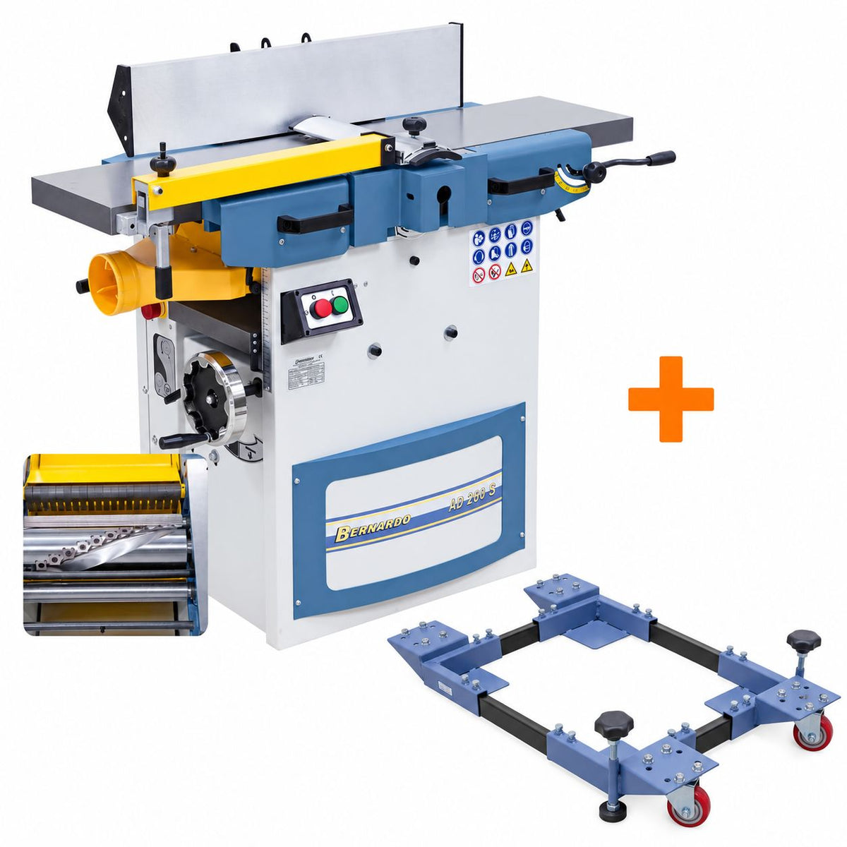 Combo AD 260 S – 230V con albero a spirale + carrello