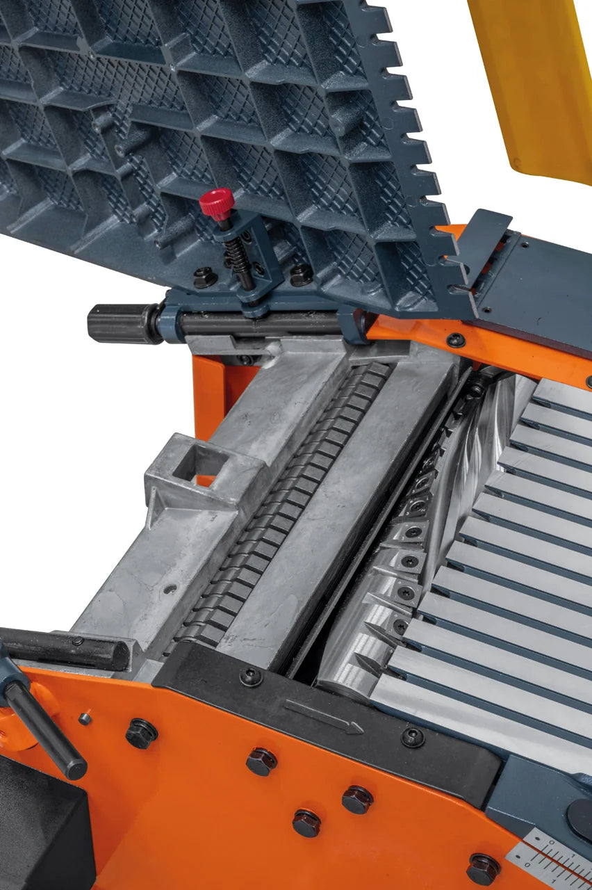 Gruppo di piallatura della M4P FS 260 S con albero a spirale e rullo di trascinamento zigrinato