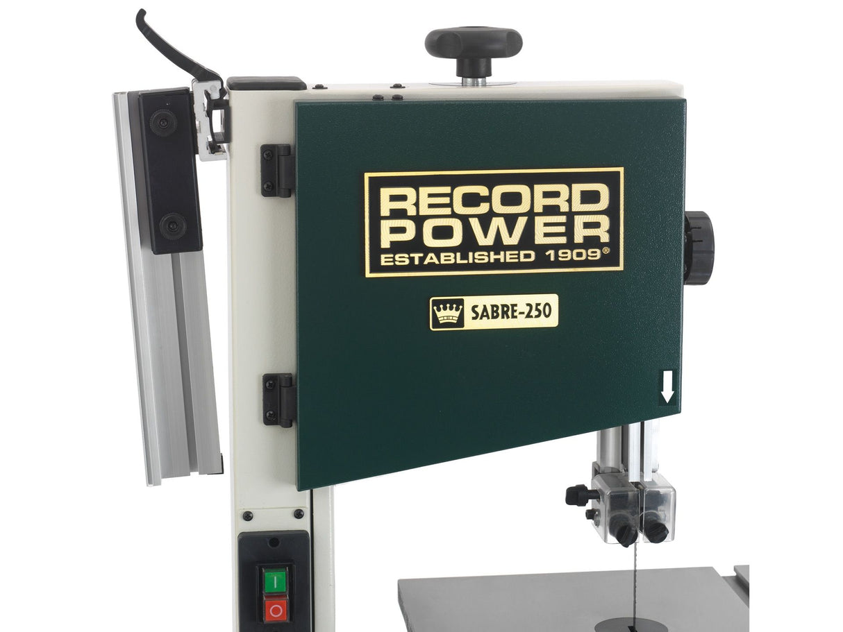 Scie à ruban Record Power Sabre 250 – Pack avec set de 3 lames