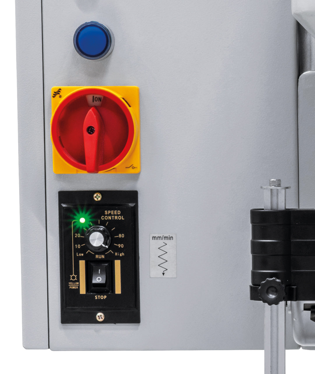 Perceuse à colonne d'établi Bernardo DMT 25 PFV – taraudage M20 et avance automatique