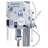 Trapano a ingranaggi GB 35 HSV con impianto di refrigerazione