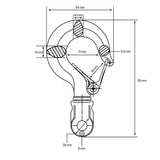 Palan électrique Güde GSZ 200/400 – capacité 200 kg en traction directe ou 400 kg avec poulie, câble 12 m