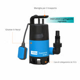 Güde Pompe submersible pour eaux chargées GS 4002 P