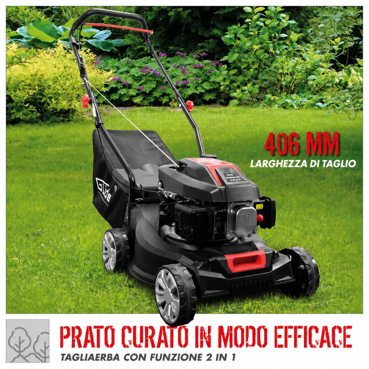 Tondeuse Güde ECO WHEELER 412.2 P