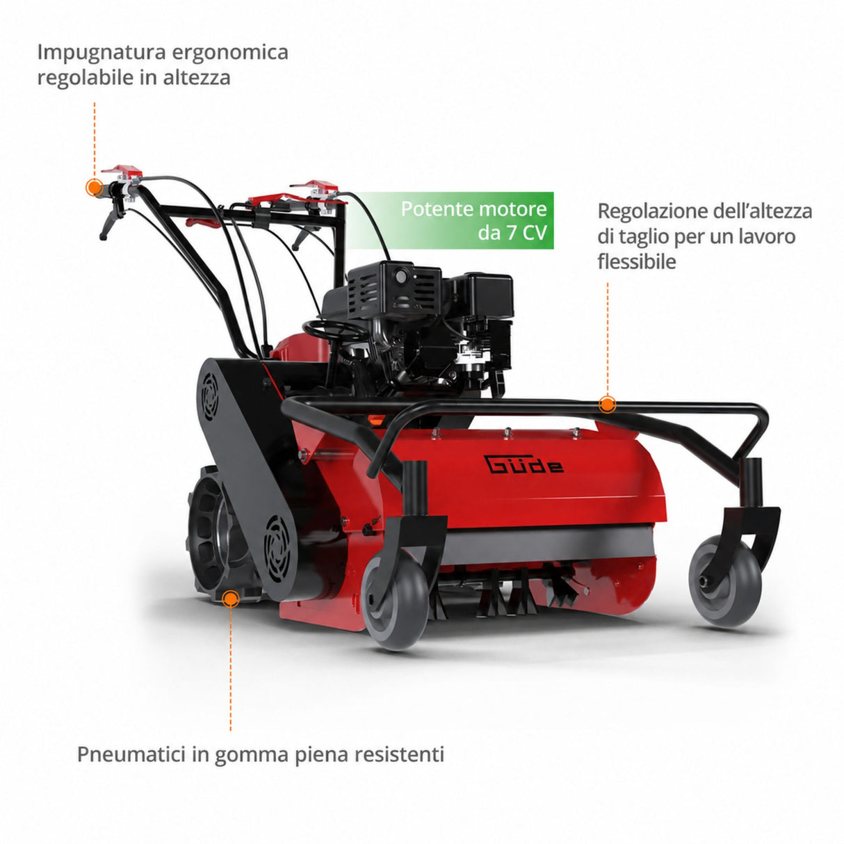 Broyeur à fléaux Güde GSM 500