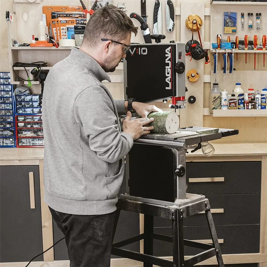 Laguna V10 230V 750W – Sega a nastro 10" professionale