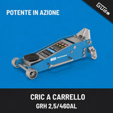 Cric hydraulique roulant Güde GRH 2.5/460AL