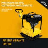 Équipement de chantier Guede Plaque vibrante GRP 160 30 kN