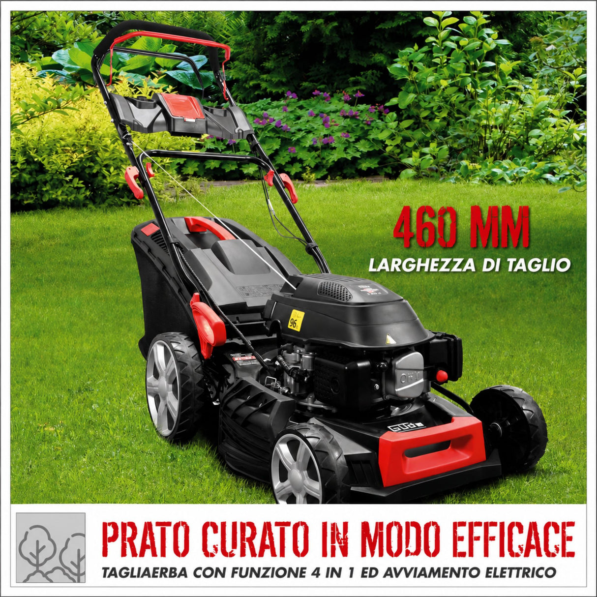 Tondeuse Güde ECO WHEELER 464.4 R Li ES