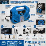 Compressore Güde Airpower Dual Drive 12/230V 5 pz.