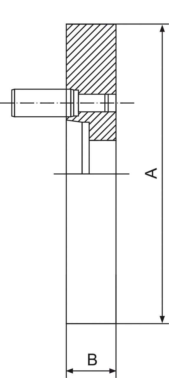 Accessoire pour machine-outil Bernardo Bride de mandrin FL-400/D8