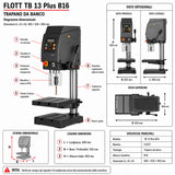 Perceuse à colonne Flott TB 13 Plus B16