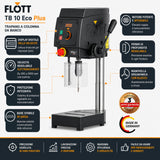 Perceuse à colonne Flott TB 10 Eco Plus